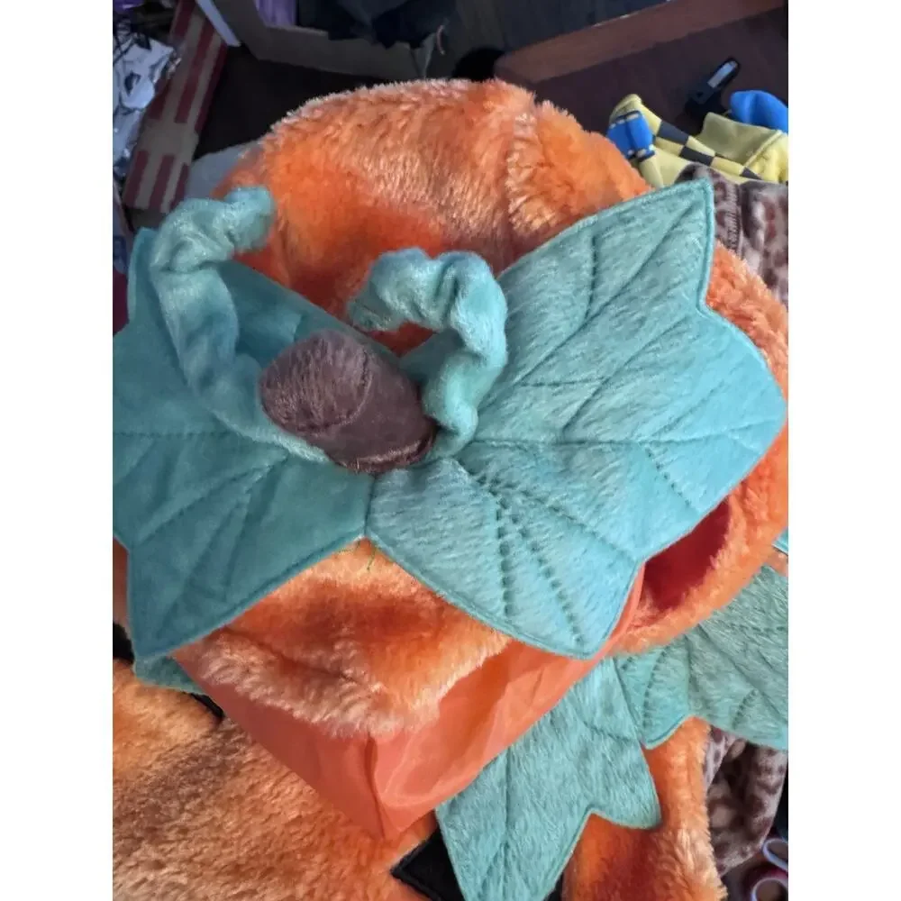 spooktacular creations Plush Big Soft Pumpkin Costume 2 Pieces 12-24 Months